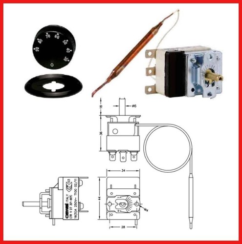 Kit termostato con manopola - termostato,