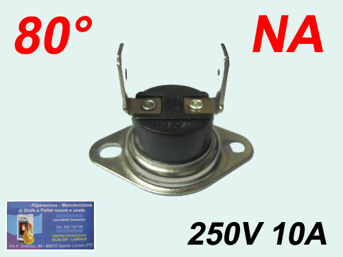 Termostato pastiglia 80c - a,
