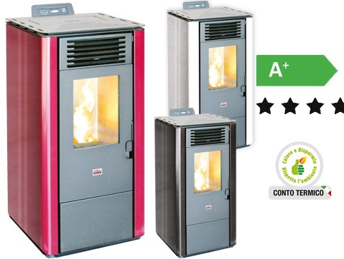 Stufa pellet queen 8 - stufa,